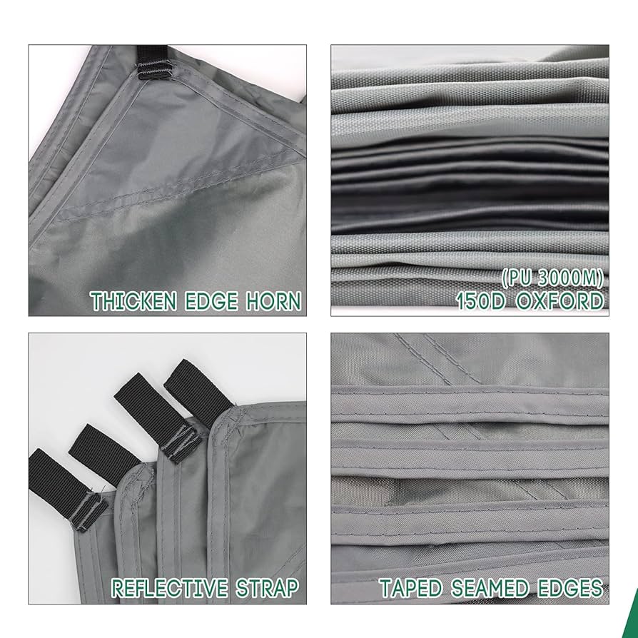 Amazon.com: Arctic Lemmings Camping Tarp Waterproof with